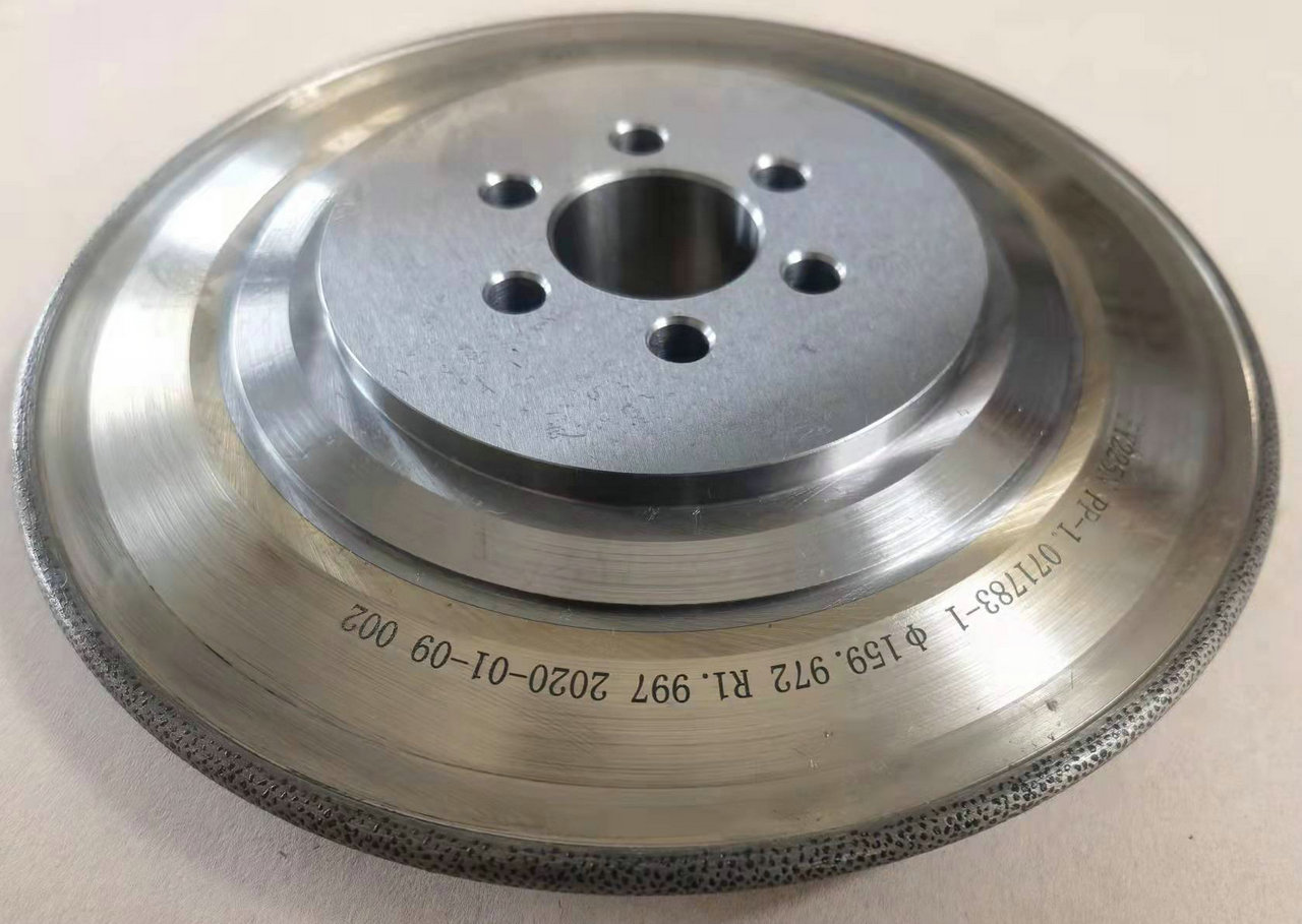 仿形修磨金刚滚轮