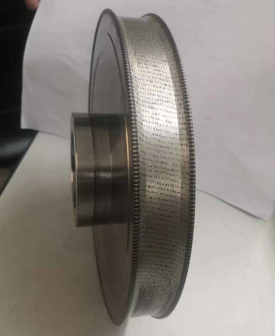 仿形修磨金刚滚轮